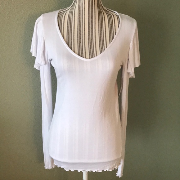 SOLD - 🔥1hr SALE - Free People Ruffle Edge Trim - Picture 3 of 8